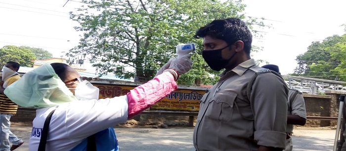 Thermal Screening in Sainthia Municipal Area